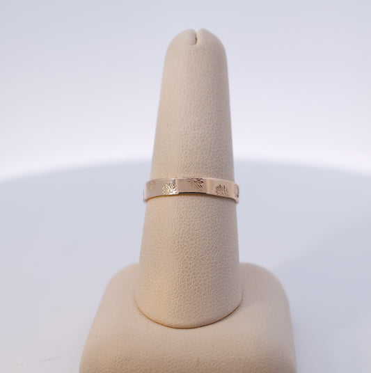 Birth Flower Cigar Band