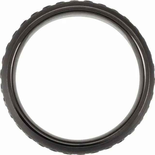 Tungsten Studded Band