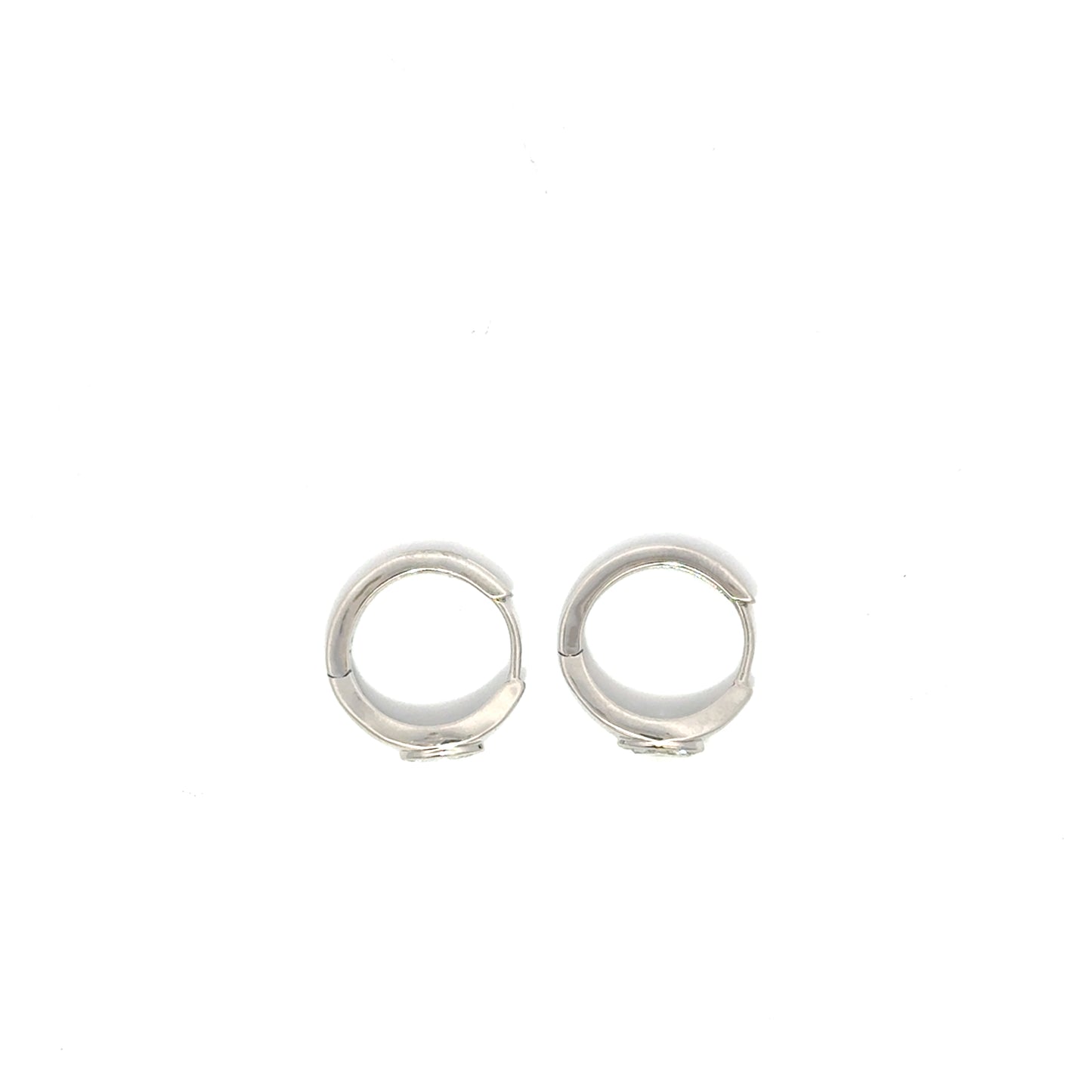 Diamond Marquise Set Huggies