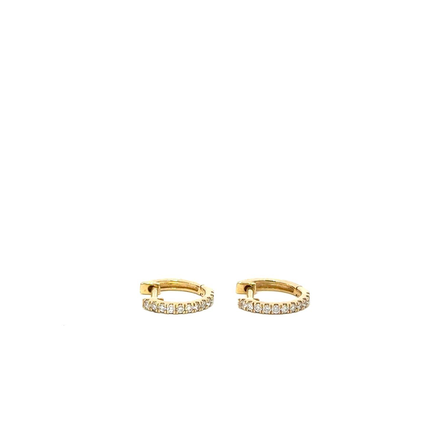 15mm Diamond Huggies