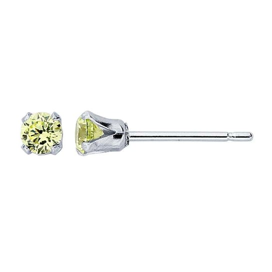 Birthstone CZ Studs