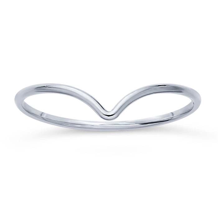 Thin Chevron Ring