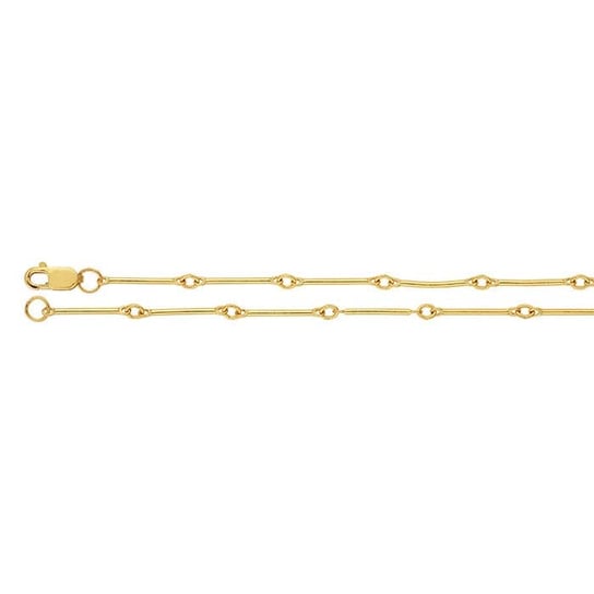 Elongated Link Chain