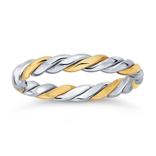 Mixed Metal Stacking Ring