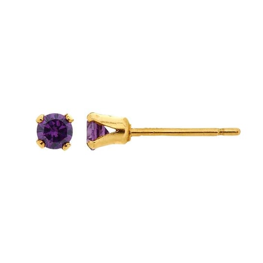 Birthstone CZ Studs