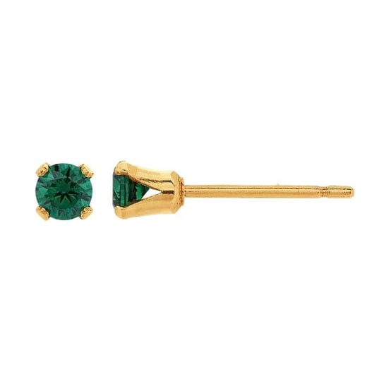 Birthstone CZ Studs