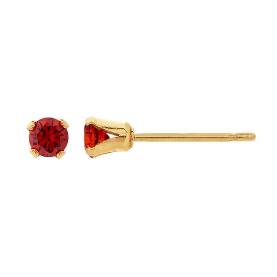 Birthstone CZ Studs