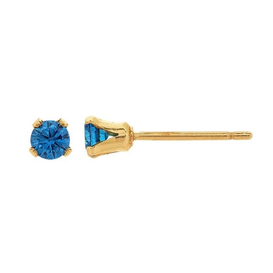 Birthstone CZ Studs