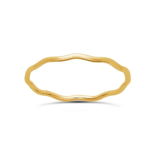 Wavy Stacking Ring