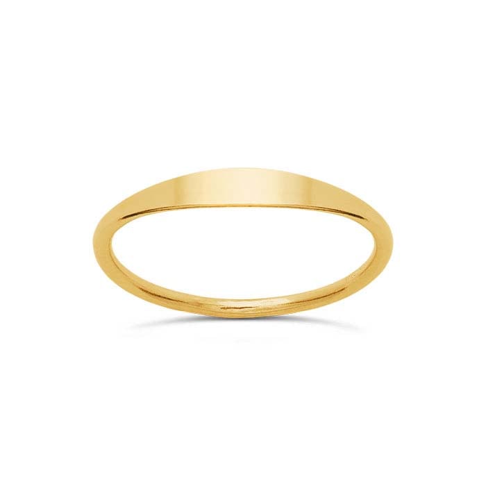 Slim Signet Ring