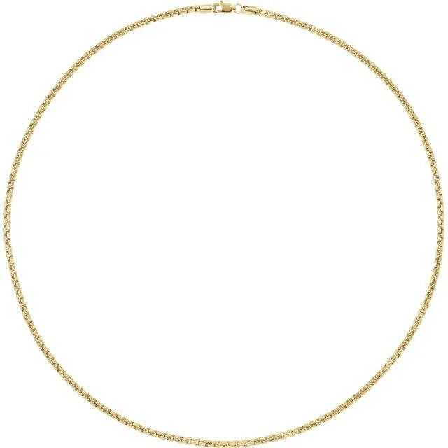 Nash Rounded Box Chain - Nashelle