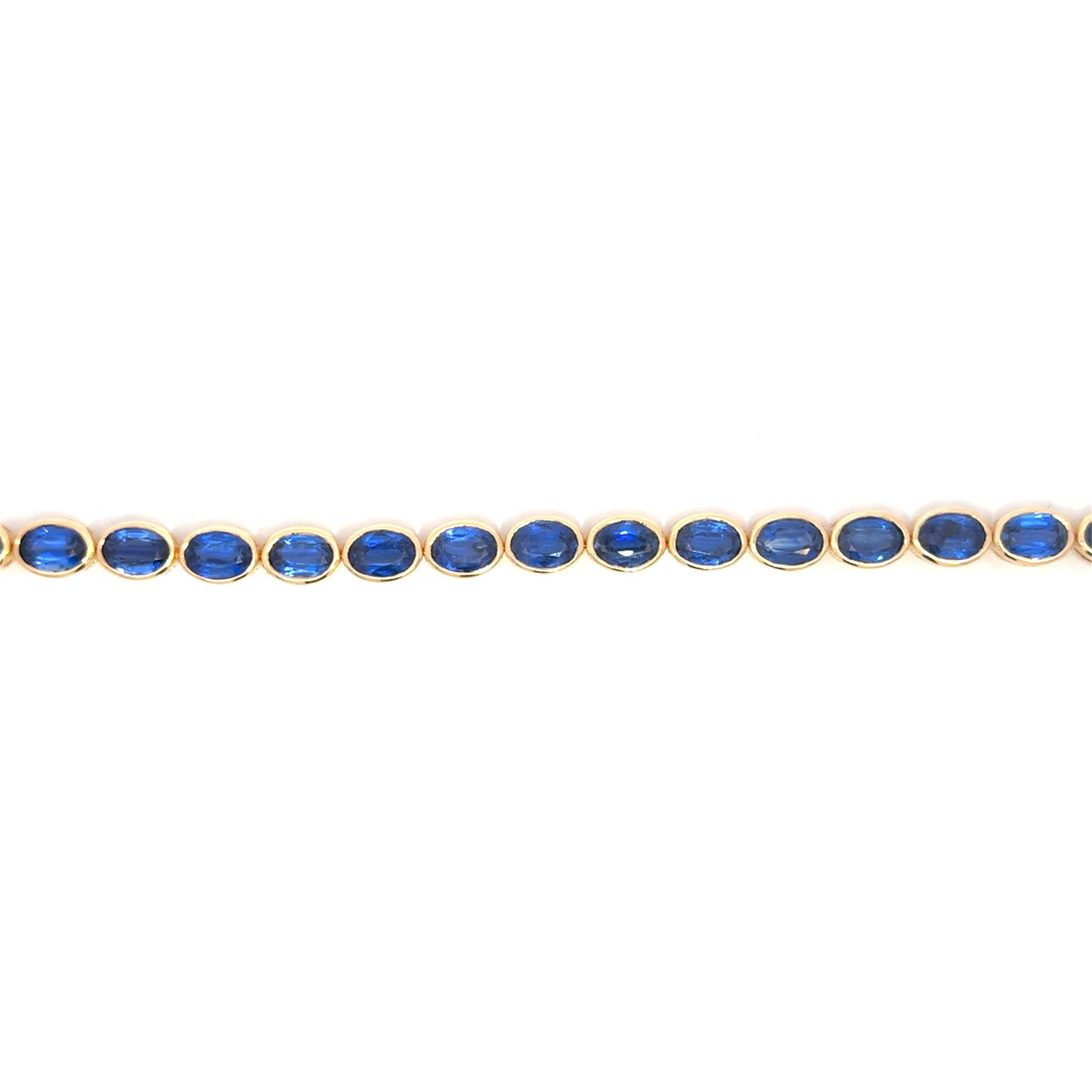 Kyanite Bezel Tennis Bracelet