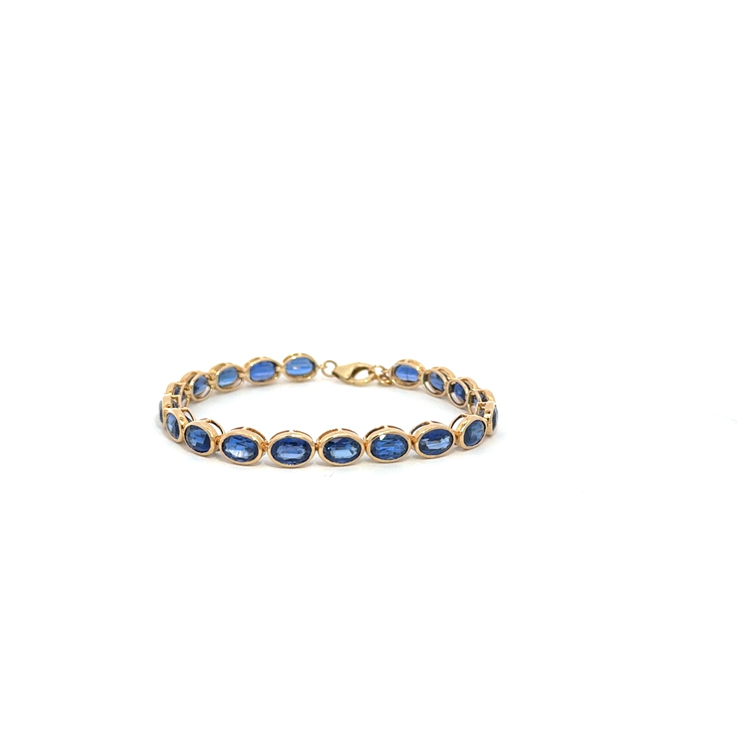 Kyanite Bezel Tennis Bracelet