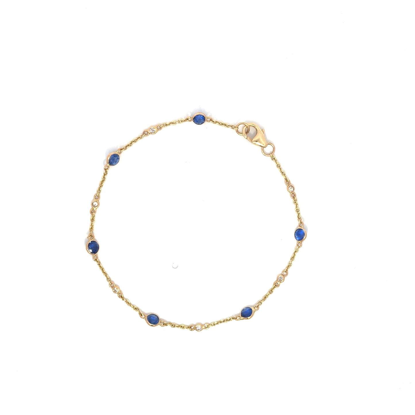 Zia Diamond & Kyanite Bracelet