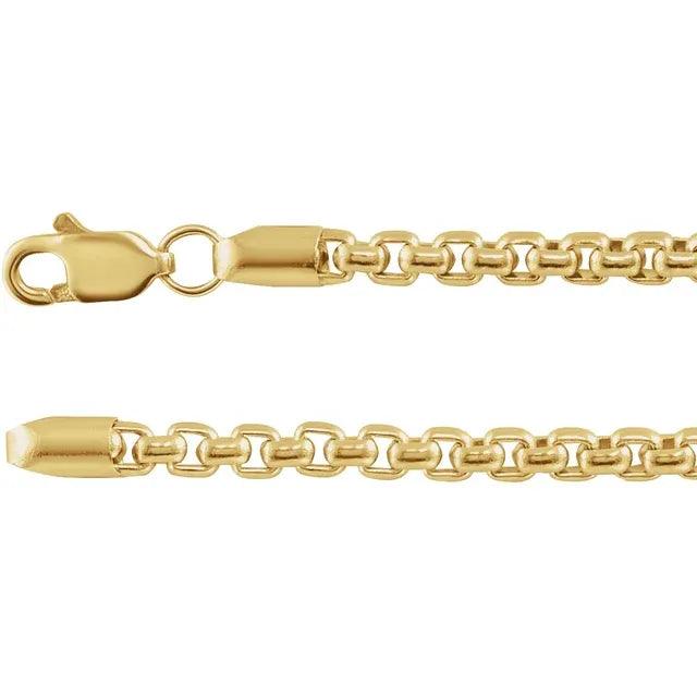 Nash Rounded Box Chain - Nashelle