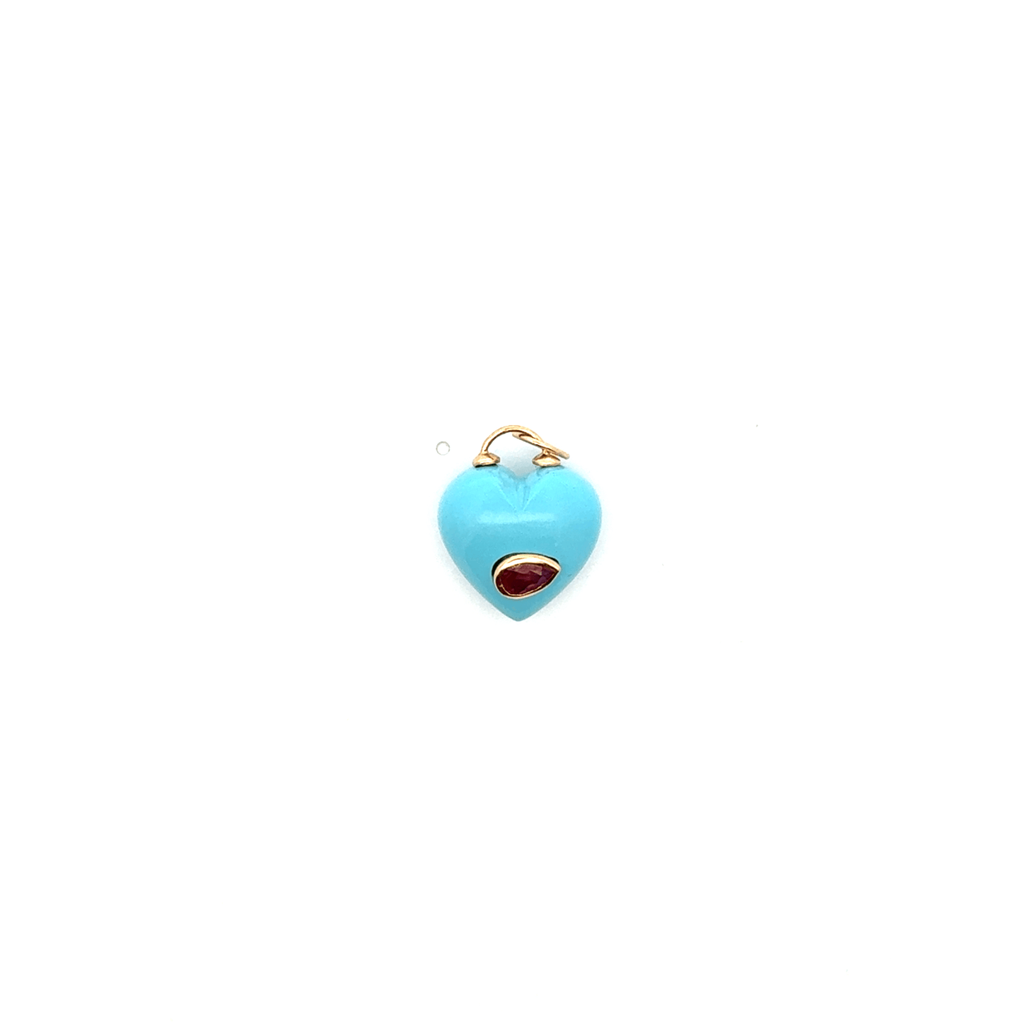 Blue Bubble Heart