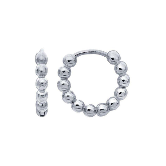 Dot Bead Huggie - Nashelle