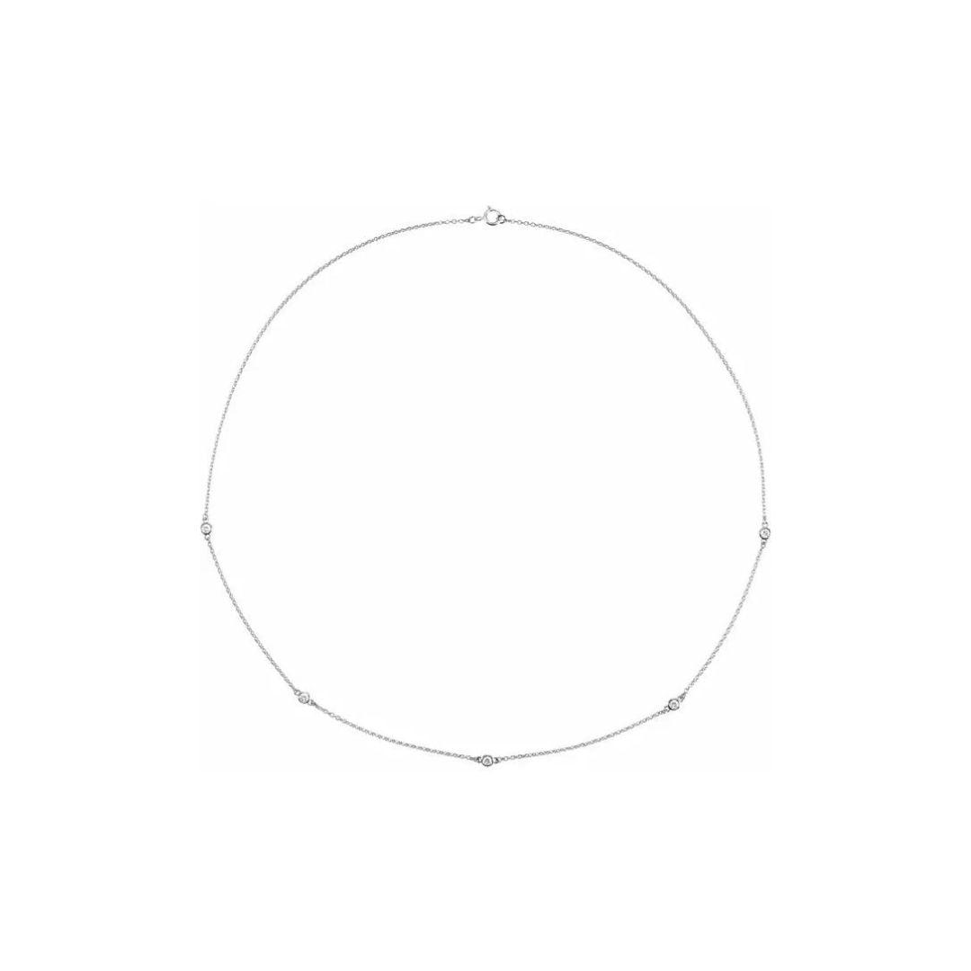 Diamond Link Necklace - Nashelle