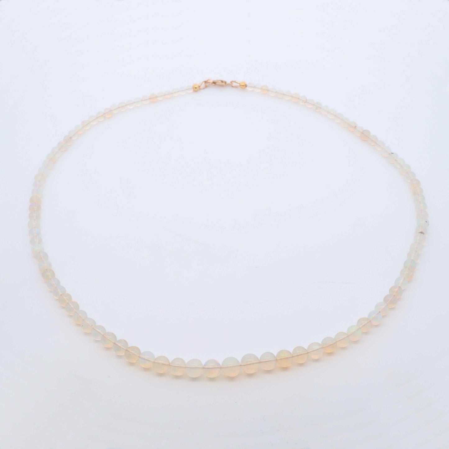 Graduated Ethiopian Opal Necklace - Nashelle