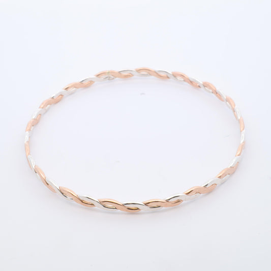 Twisted Wire Bangle - Nashelle