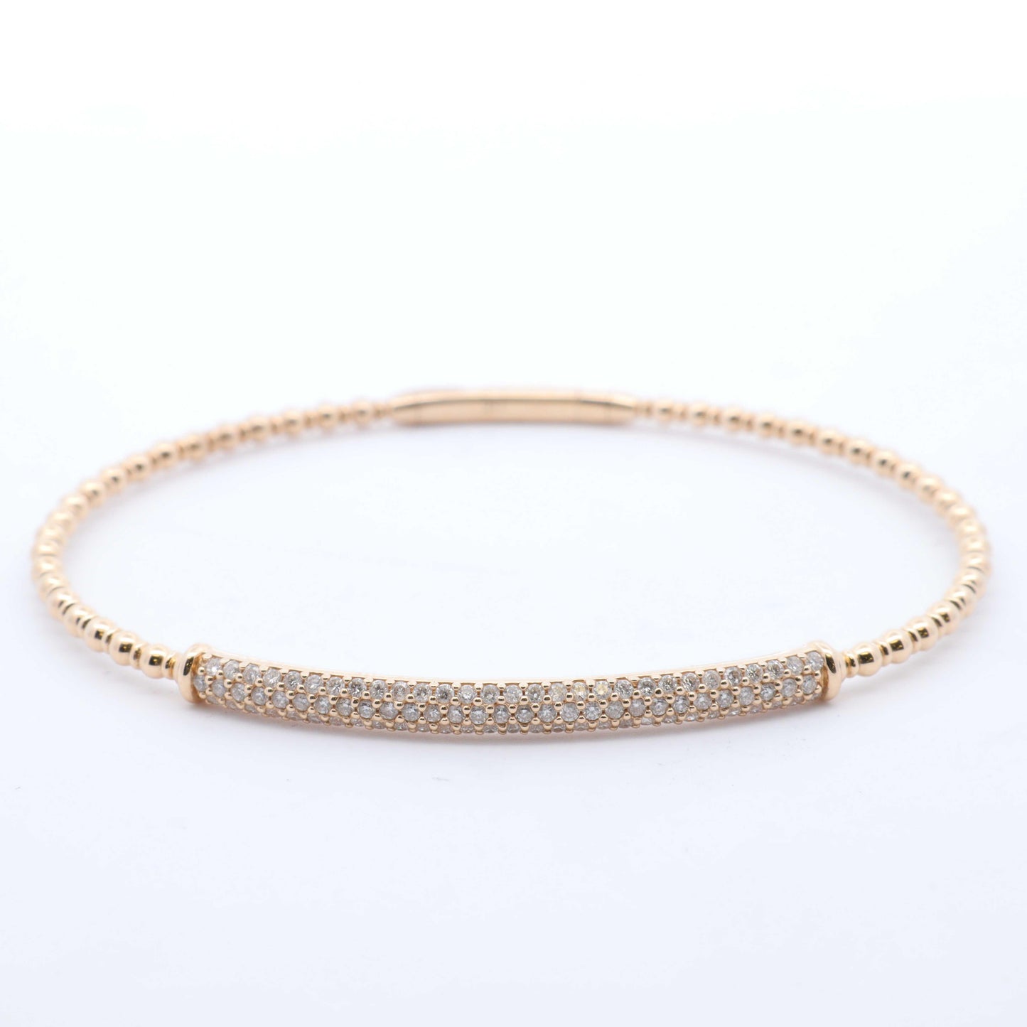 Diamond Bar Bangle - Nashelle