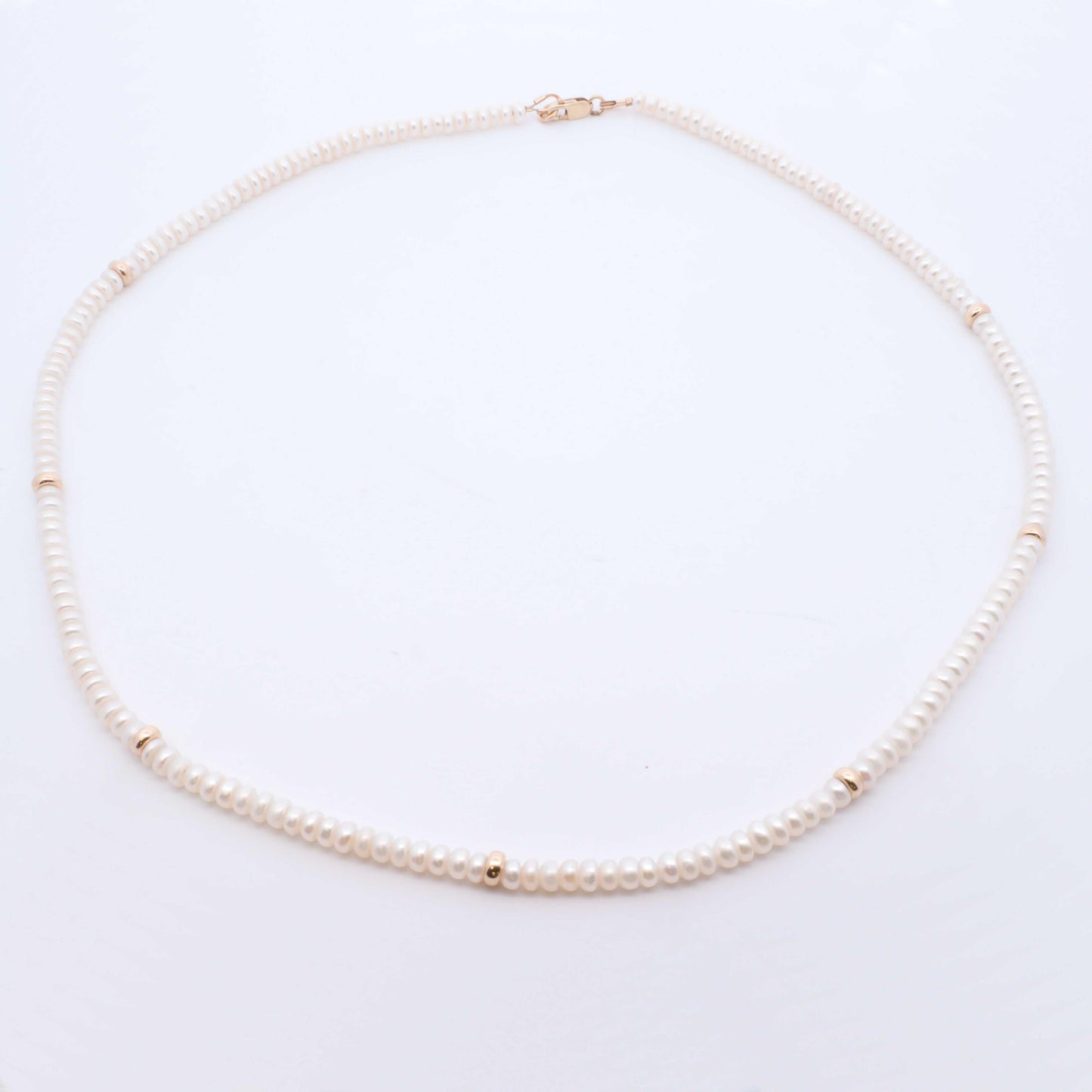 Pearl & Gold Necklace - Nashelle
