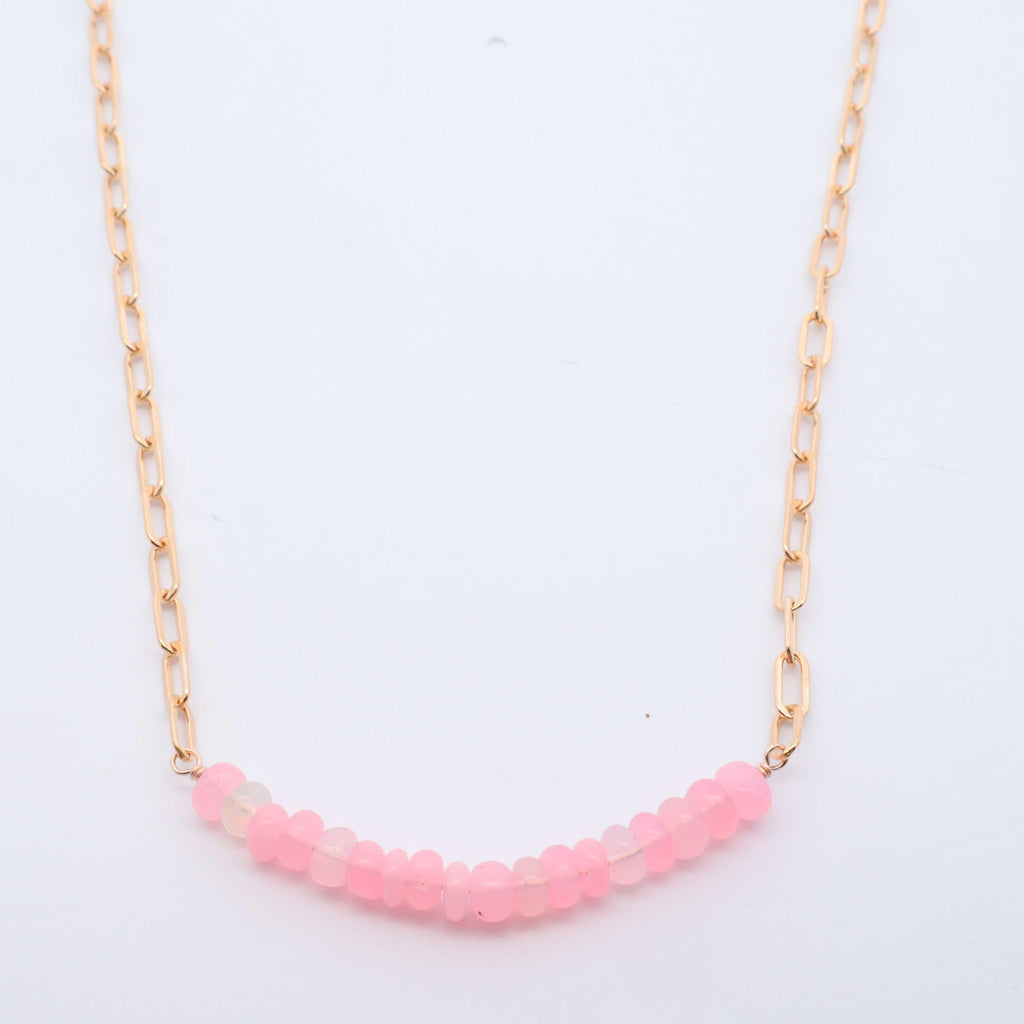 Unity Pink Opal Necklace - Nashelle