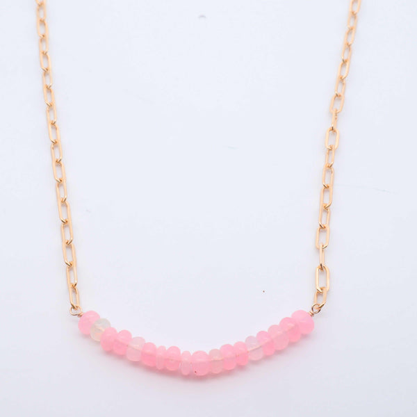 Unity Pink Opal Necklace - Nashelle