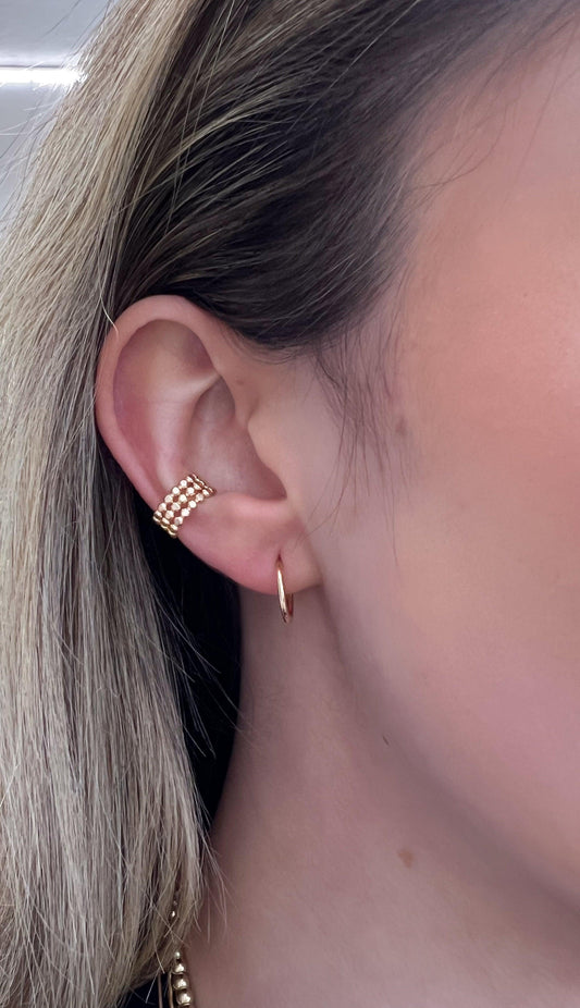 Thin Hoop Earrings - Nashelle