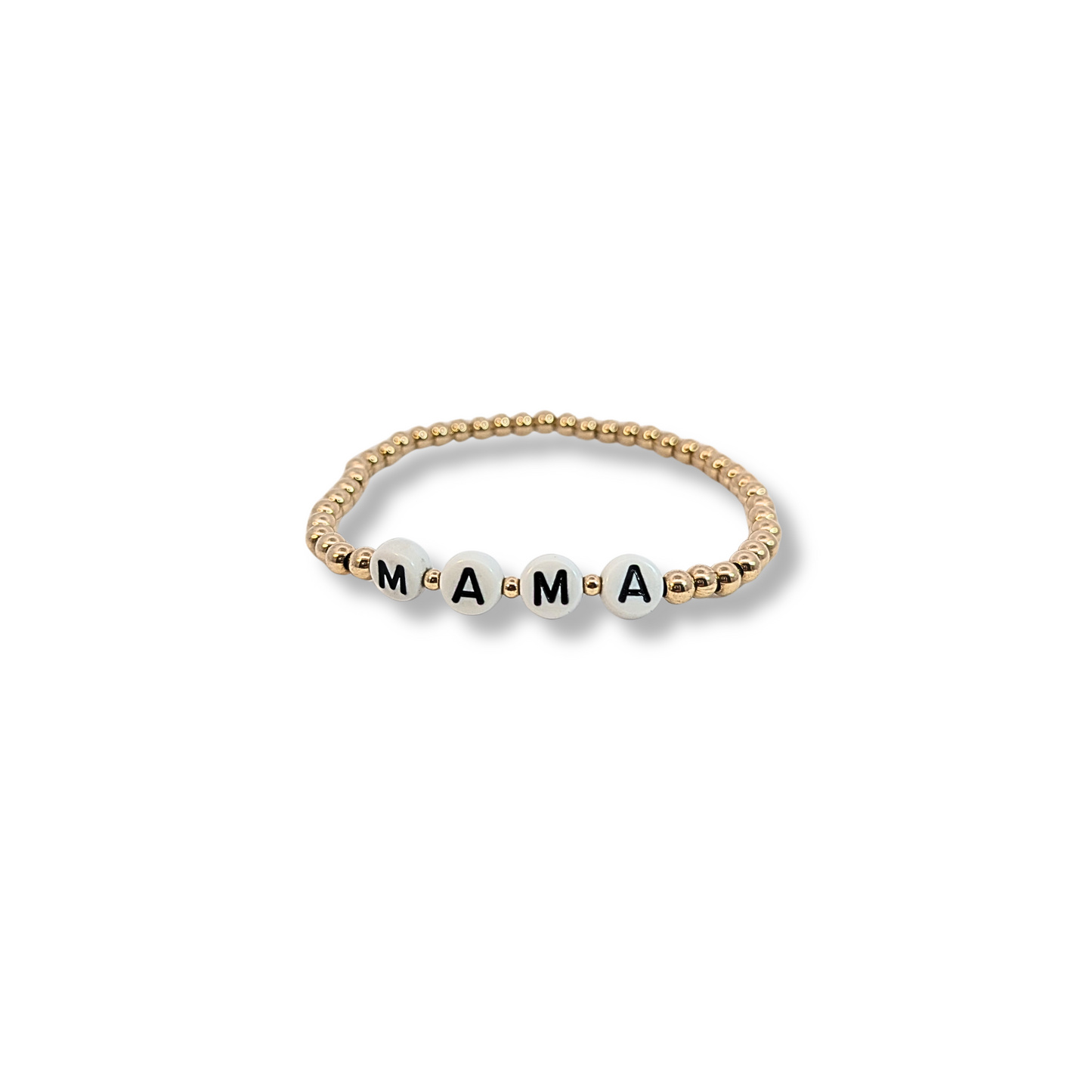 Personalized Bead Stretch Bracelet Bundle