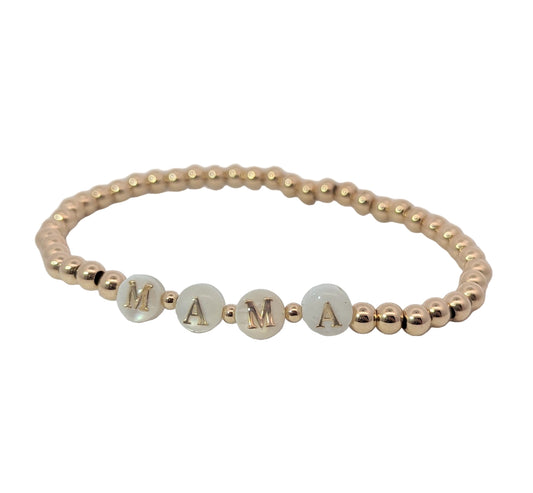 Mother of Pearl Stretch Bracelet