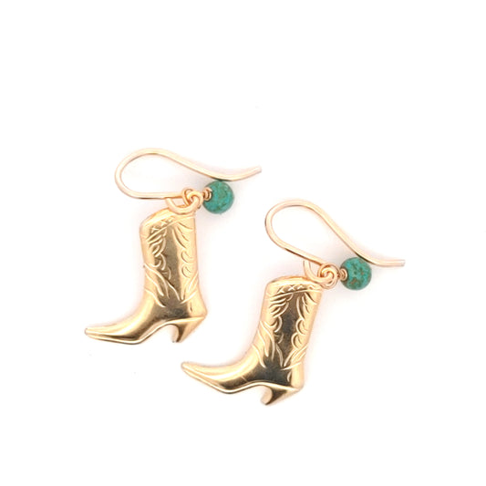 Cowgirl Boot Earrings