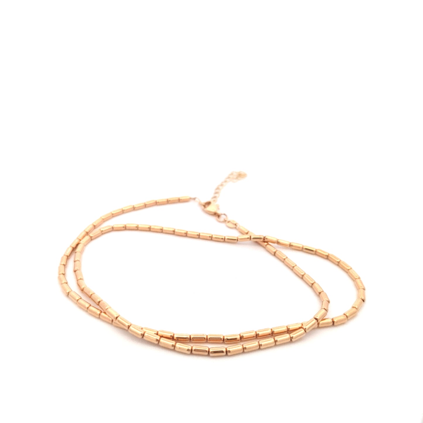 14K Yellow Gold Tube Chain