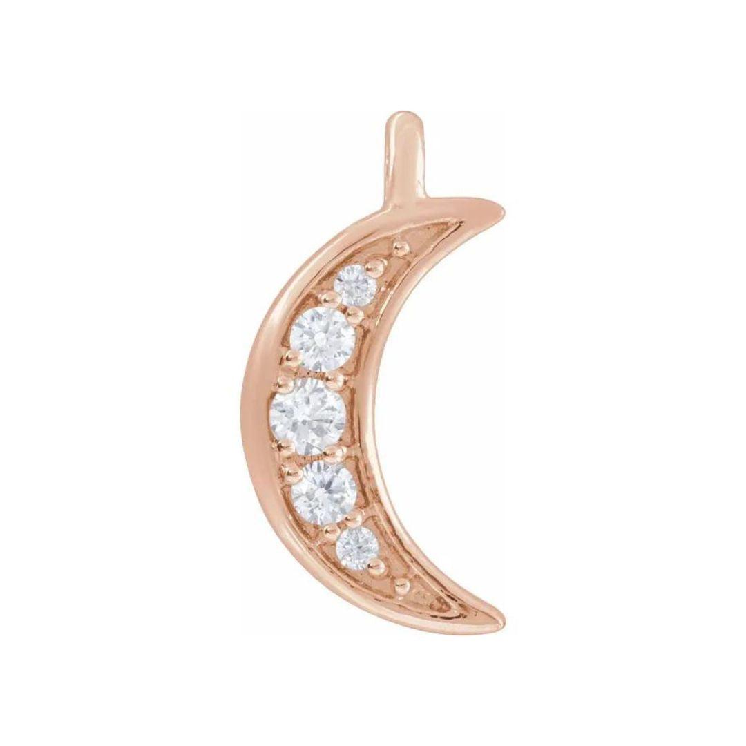 Diamond Moon Charm - Nashelle