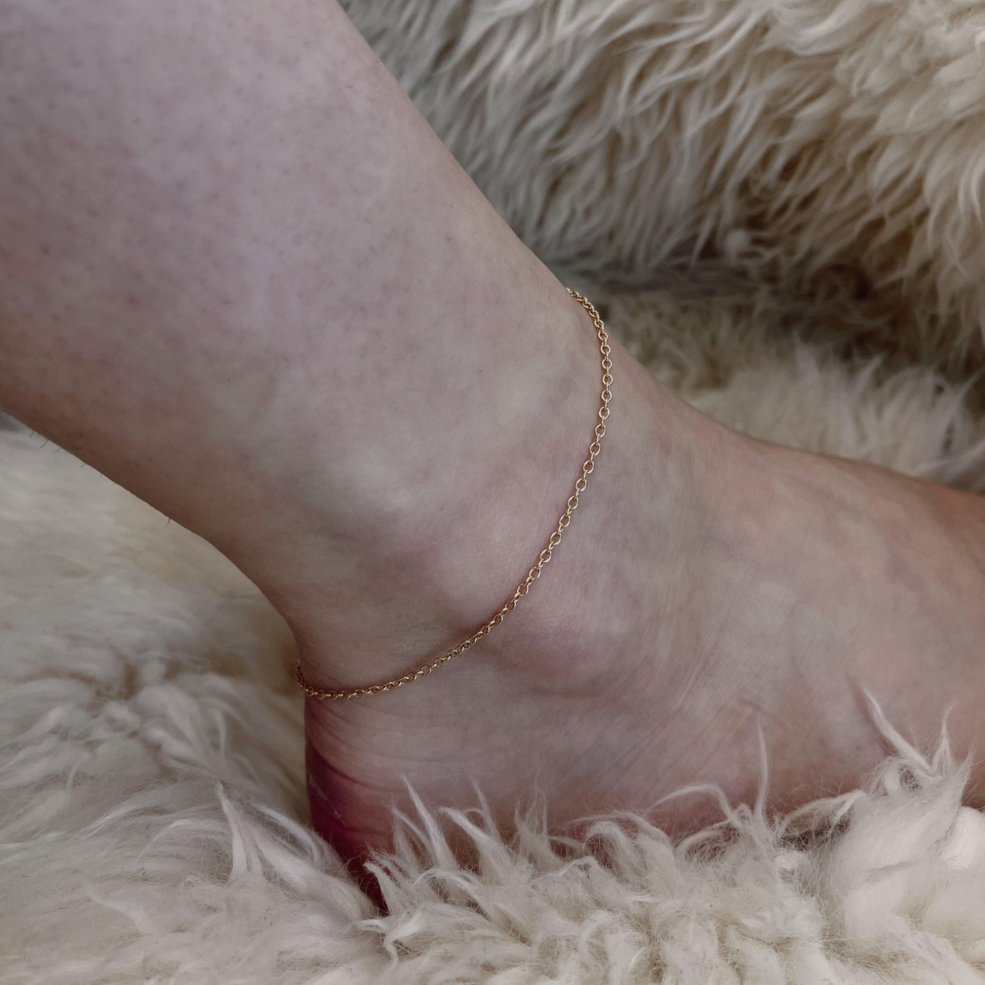 Butter Chain Anklet - Nashelle