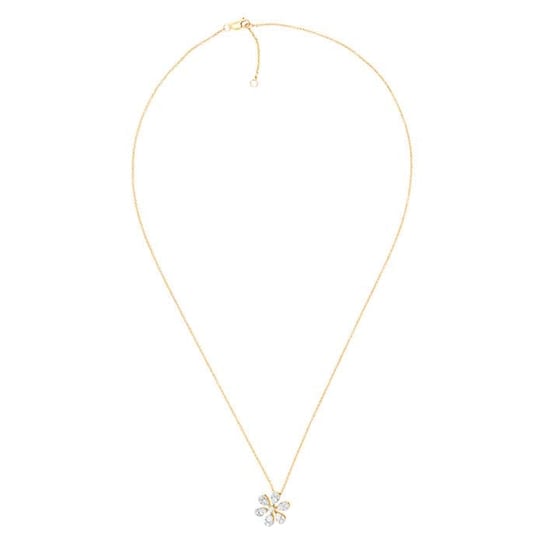 Diamond Flower Necklace