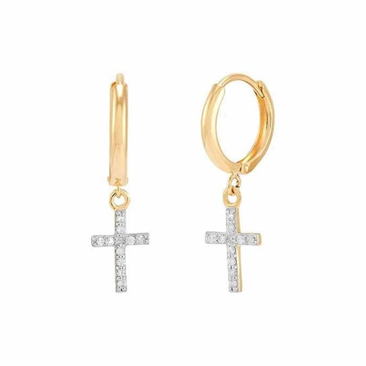 Dangle Cross Huggies