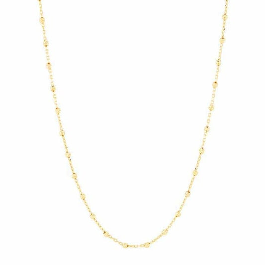 Satellite Necklace with Heart Tag