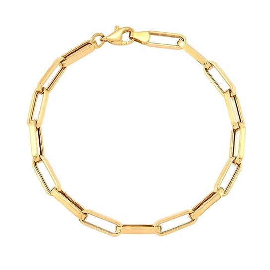 Thick Paperclip Bracelet