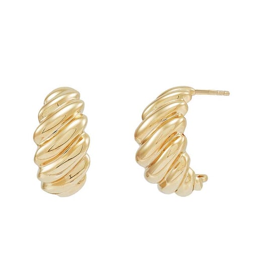 Twisted Dome Hoops