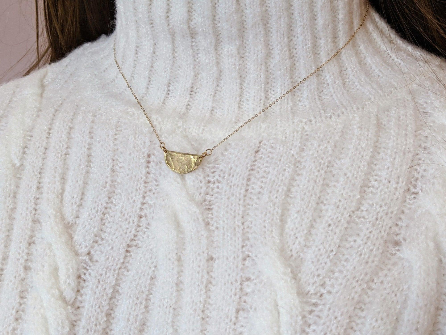 Half Moon Necklace - Nashelle