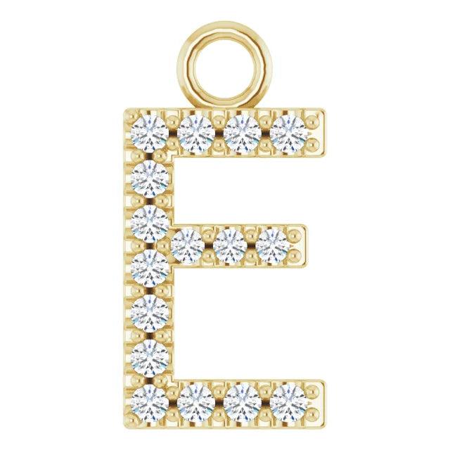 Diamond Letter Pendant - Nashelle