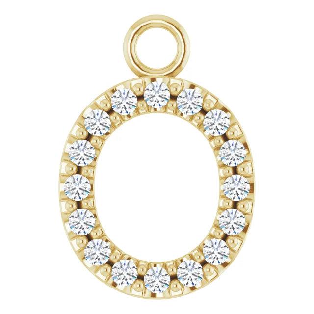 Diamond Letter Pendant - Nashelle