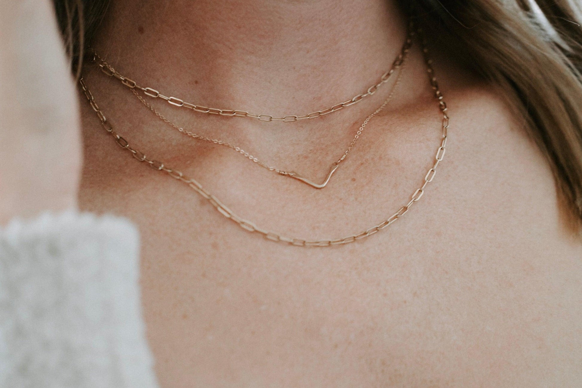 Chevron Necklace - Nashelle