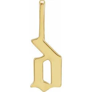 Gothic Letter Charm - Nashelle