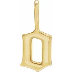 Gothic Letter Charm - Nashelle