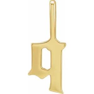 Gothic Letter Charm - Nashelle