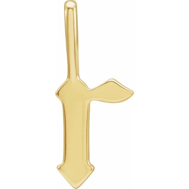 Gothic Letter Charm - Nashelle