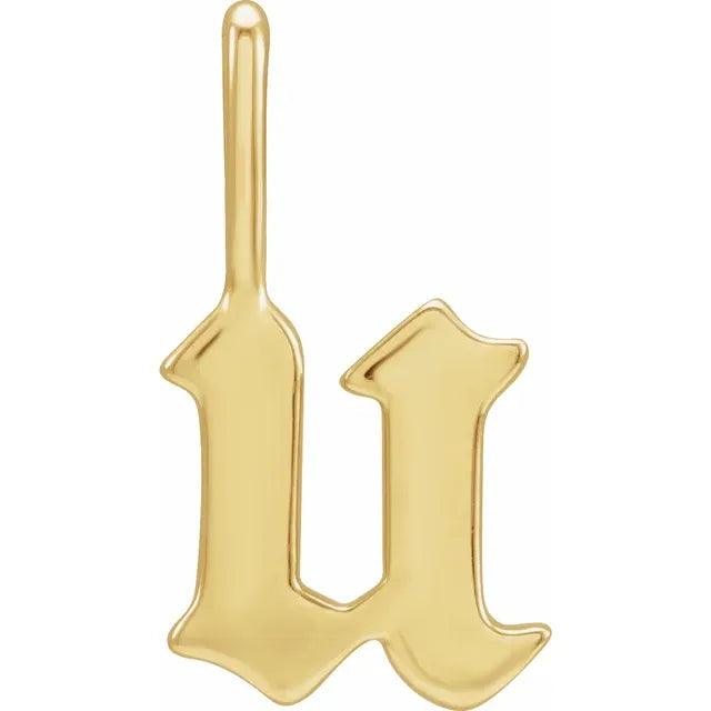 Gothic Letter Charm - Nashelle