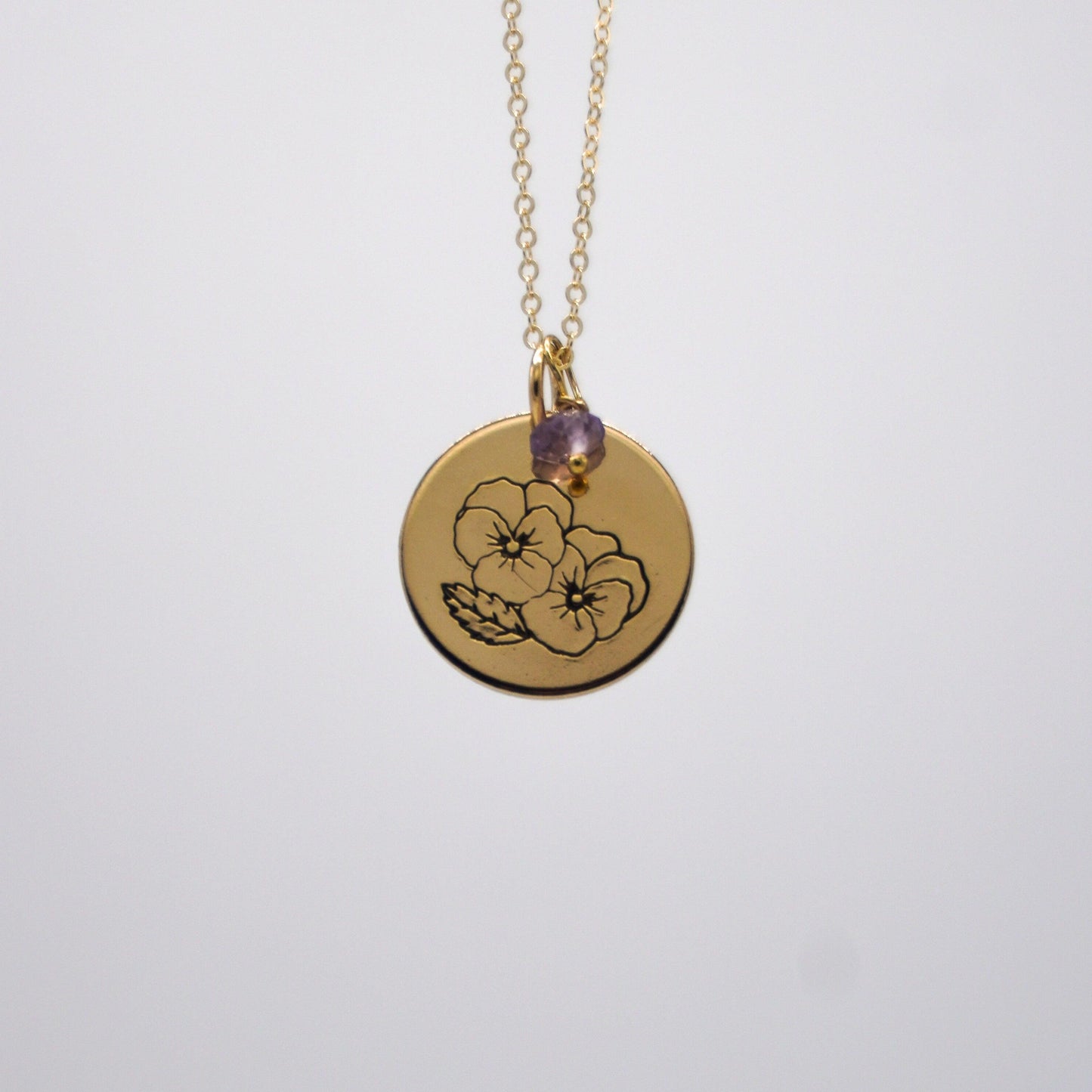 Birth Flower Necklace - Nashelle